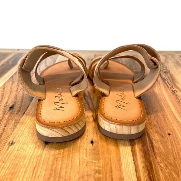 Matisse Good Time Flat Sandals Beige Suede 6 - Picture 5 of 9